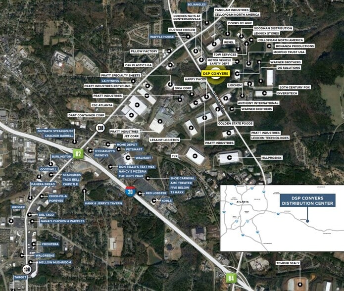 More Photos Of 2020 E Park Dr NE, Conyers Distribution For Lease