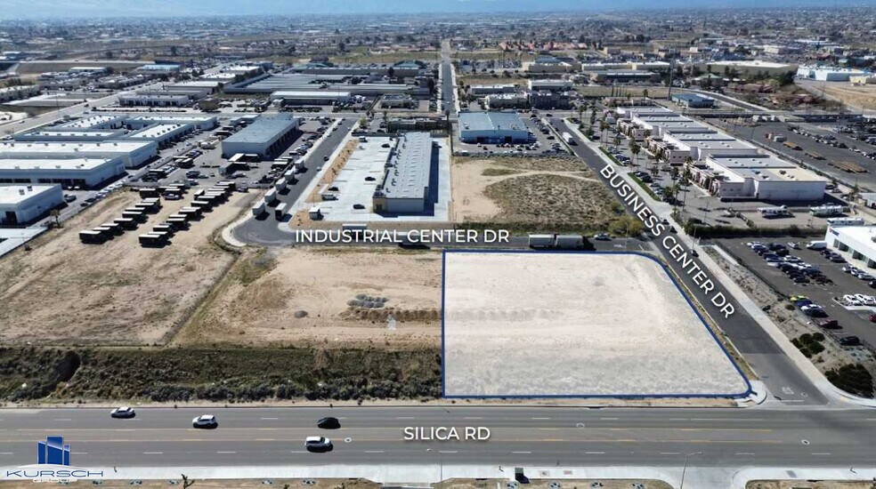 More Photos Of Silica Rd. @ Business center Dr., Victorville Land For Sale