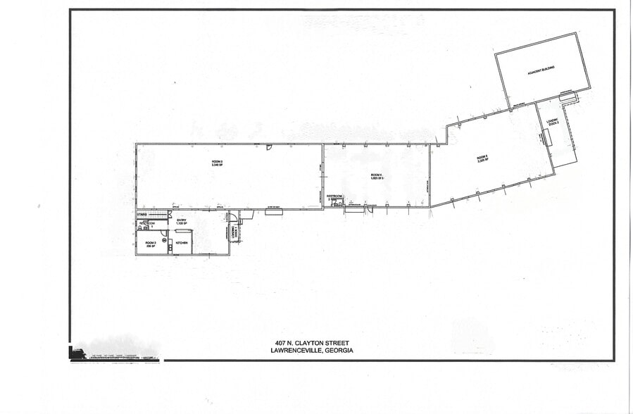 More Photos Of 407 N Clayton St, Lawrenceville Restaurant For Sale
