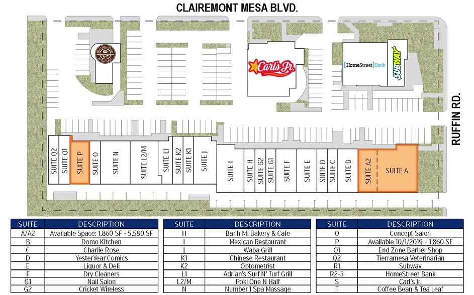 More Photos Of 9343-9363 Clairemont Mesa Blvd, San Diego Unknown For Lease