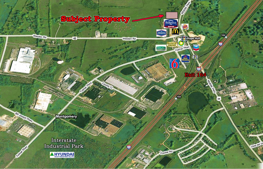 Primary Photo Of US Hwy 31 & Wasden Rd, Hope Hull Land For Sale