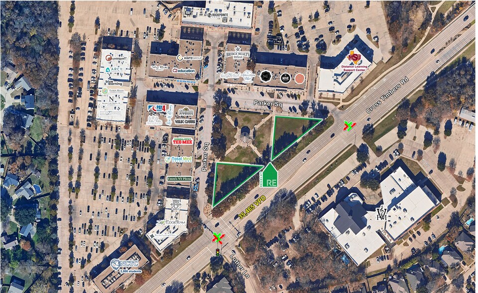 More Photos Of NEC Parker Square and Cross Timbers Road, Flower Mound Land For Sale