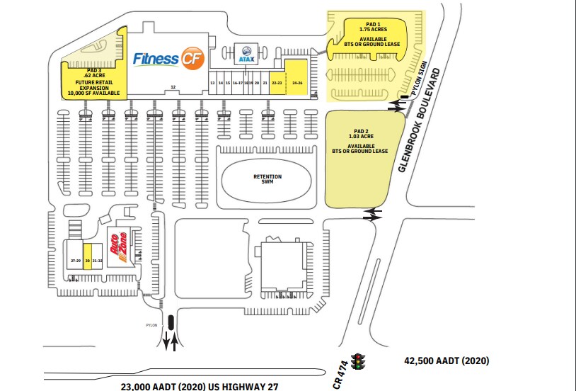 Primary Photo Of 1714 US Highway 27, Clermont Land For Lease