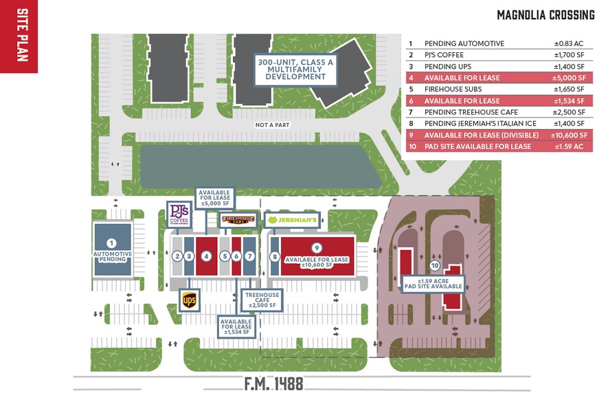 More Photos Of 11510 FM 1488 Rd, Magnolia Storefront For Lease