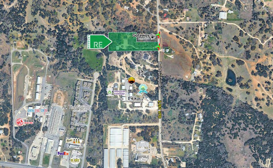 More Photos Of 5256 Bell Springs Rd, Dripping Springs Light Manufacturing For Lease