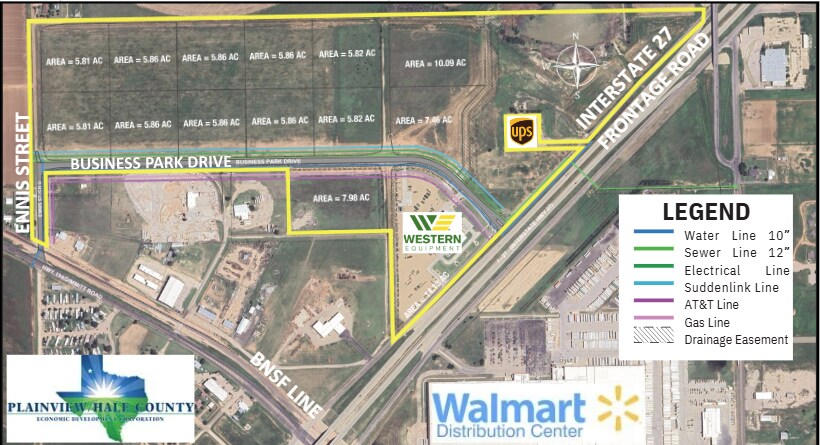 More Photos Of I-27 South and Business Drive, Plainview Land For Sale