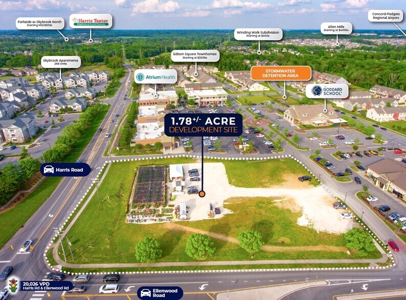 More Photos Of 10060 Edison Square Dr, Huntersville Land For Sale