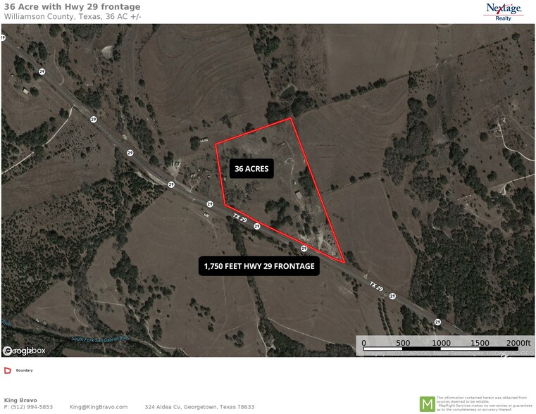 More Photos Of 18450 Highway 29, Liberty Hill Land For Sale