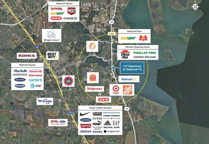 More Photos Of 101 Waterfront Dr Seabrook, Seabrook Land For Sale