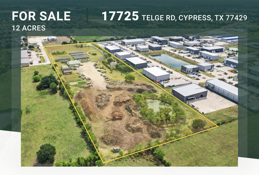 Primary Photo Of 17725 Telge Rd, Cypress Land For Sale