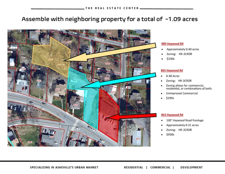 More Photos Of 865 Haywood Rd, Asheville Land For Sale
