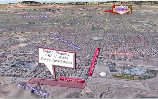 Primary Photo Of Los Feliz St, Las Vegas Land For Sale