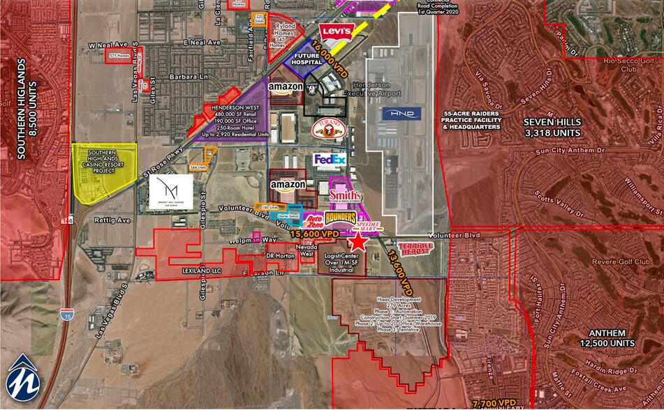 More Photos Of 3511 Volunteer Blvd, Henderson General Retail For Lease