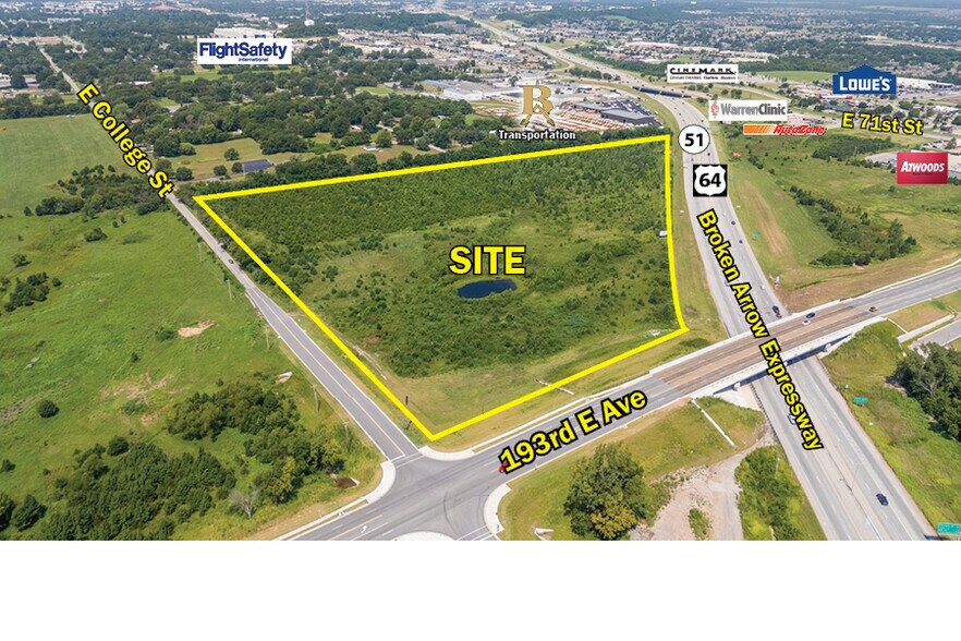 Primary Photo Of 1655 E College St, Broken Arrow Land For Sale