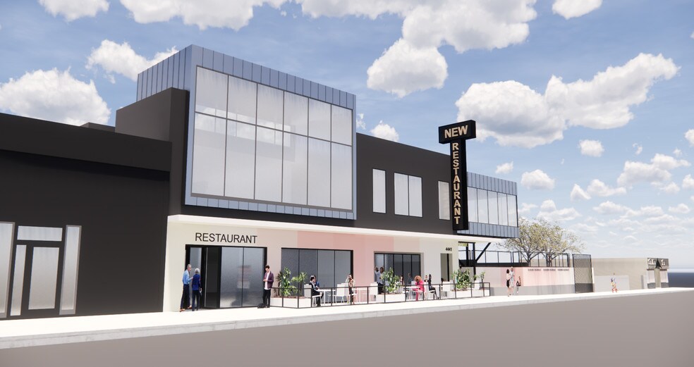 More Photos Of 4435-4441 W Sunset Blvd, Los Angeles Storefront Retail Office For Lease