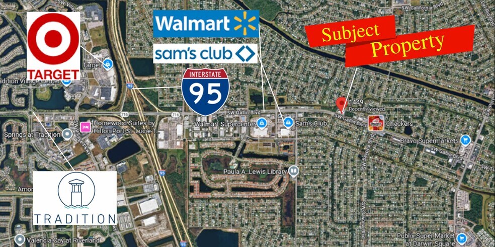 More Photos Of 1449 SW Gatlin Blvd, Port Saint Lucie Storefront For Lease