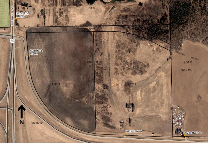 More Photos Of 26222 Hwy 16A, Acheson Land For Sale