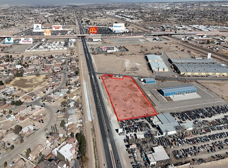 Primary Photo Of 9663 Alameda Ave, El Paso Land For Sale