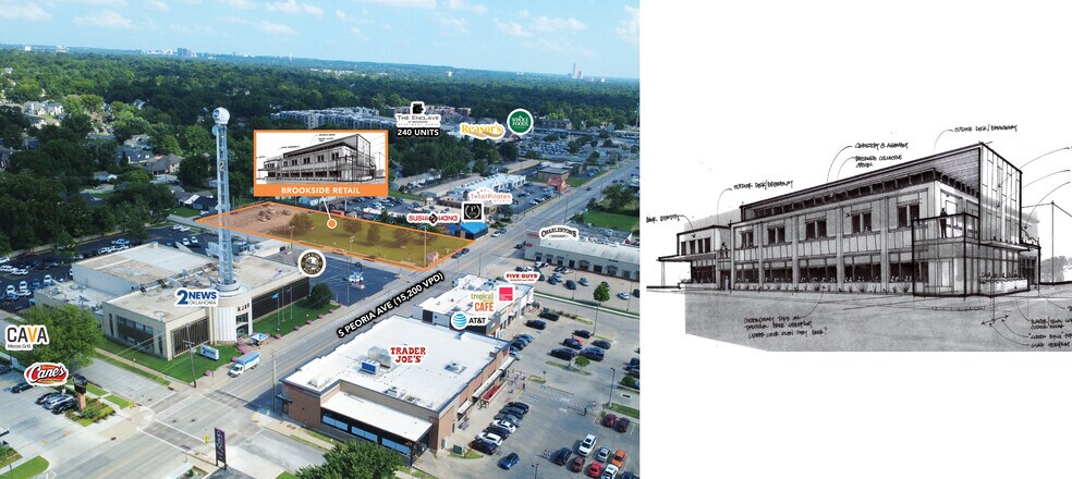 More Photos Of 3737 S Peoria Ave, Tulsa Freestanding For Lease