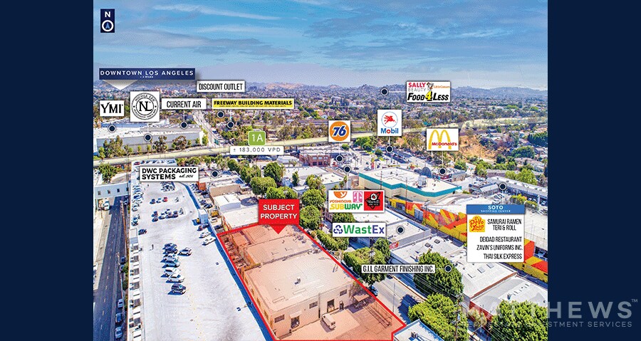 More Photos Of 1243-1261 S Boyle Ave, Los Angeles Warehouse For Sale