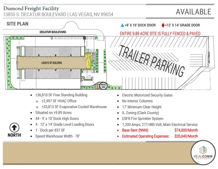 More Photos Of 13850 S Decatur Blvd, Las Vegas Distribution For Lease