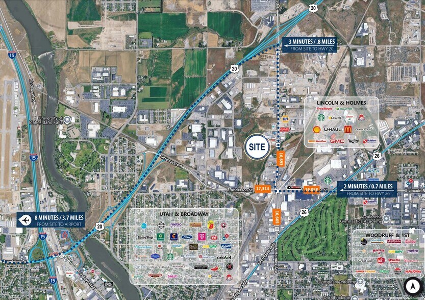 More Photos Of TBD N Holmes Ave, Idaho Falls Land For Sale