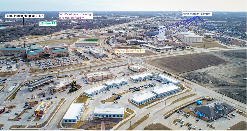 More Photos Of 945 Stockton Dr, Allen Medical For Sale