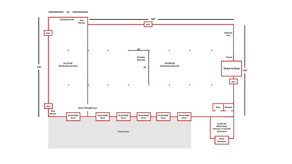 More Photos Of 1300 Old Stage Rd, Simpsonville Warehouse For Lease