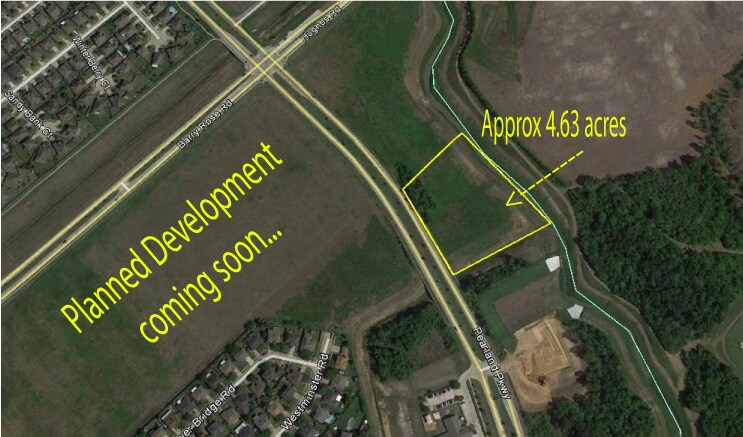 More Photos Of Pearland Parkway and Barry Rose, Pearland Land For Sale