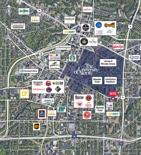 More Photos Of 468 E Exchange St, Akron Land For Lease