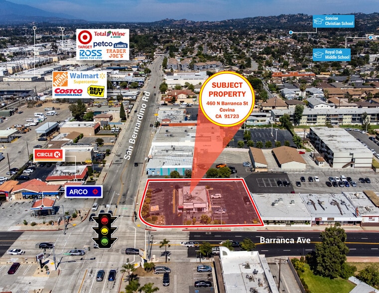 Primary Photo Of 460 N Barranca Ave, Covina Fast Food For Sale