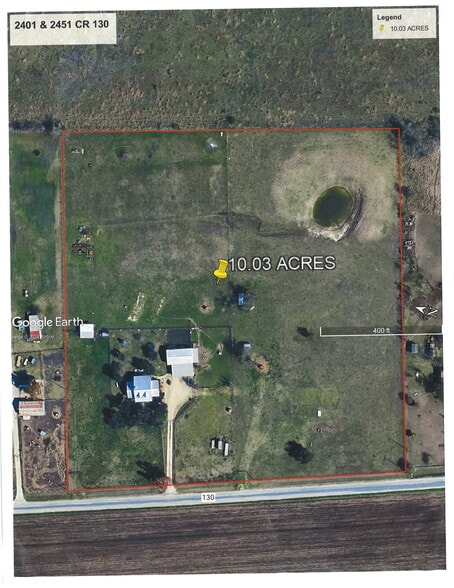 Primary Photo Of 2401 County Road 130, Hutto Land For Sale