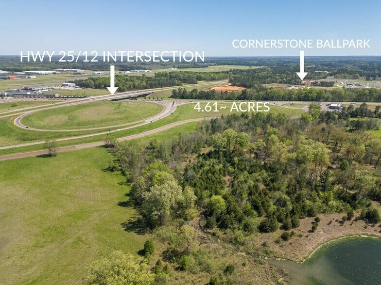More Photos Of 4.61 acres at NW quadrant of Hwy 12 and Hwy 25, Starkville Land For Sale