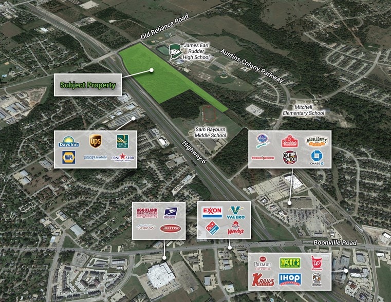 More Photos Of SH 6 & Old Reliance Rd, Bryan Land For Sale