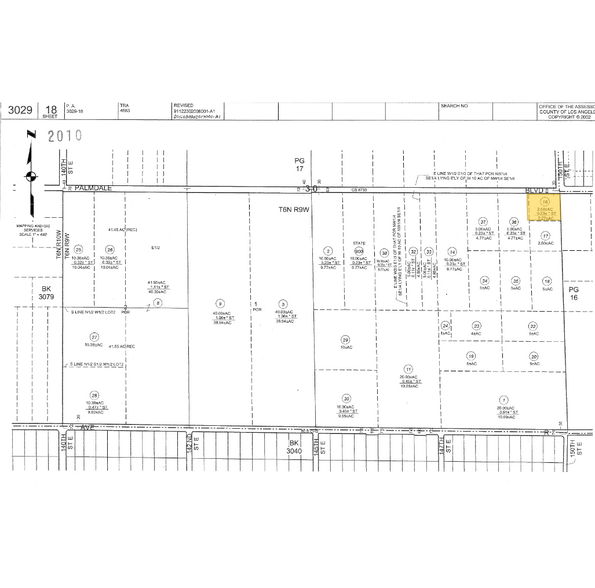 Primary Photo Of Palmdale Blvd E, Palmdale Land For Sale