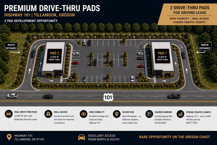 Primary Photo Of 1 Main Ave, Tillamook Land For Lease