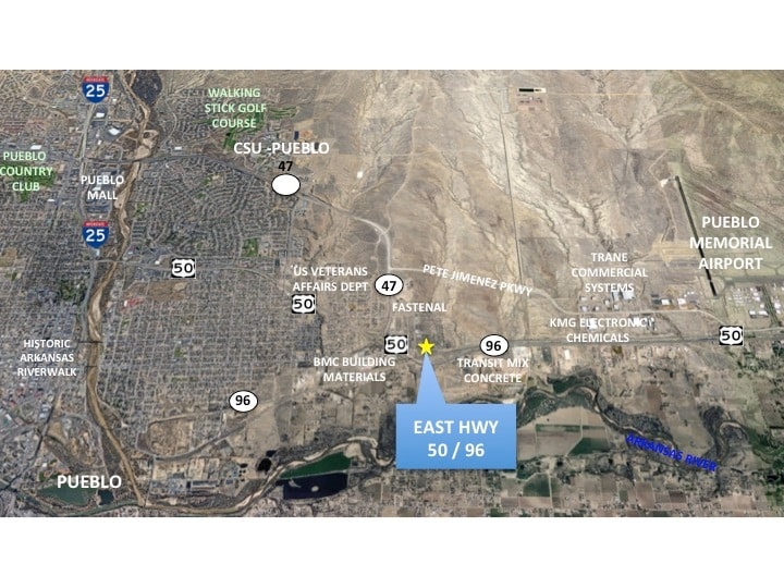 More Photos Of Kennie Road & Hwy 96, Pueblo Land For Lease