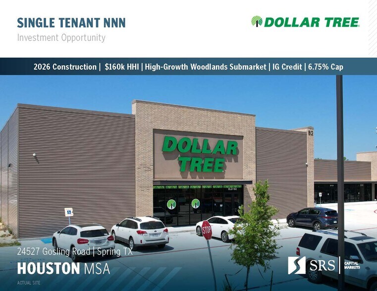 Primary Photo Of 24527 Gosling Rd, Spring Storefront For Sale