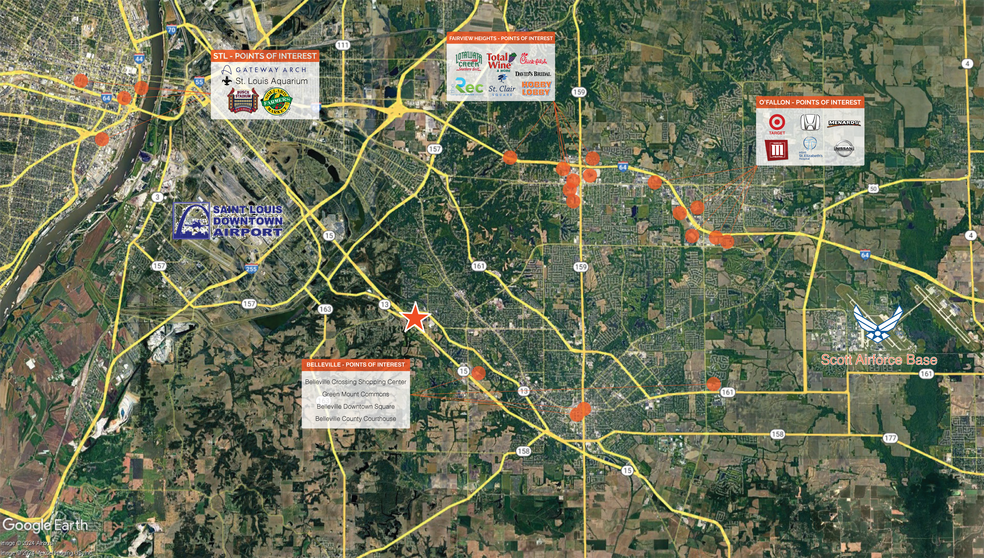 More Photos Of 7650 Magna Dr, Belleville Medical For Lease