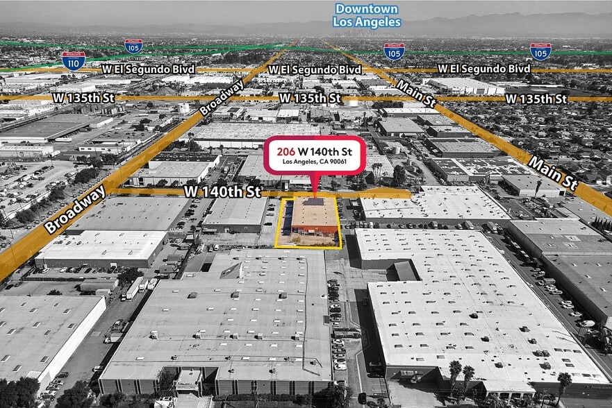 More Photos Of 206 W 140th St, Los Angeles Warehouse For Lease