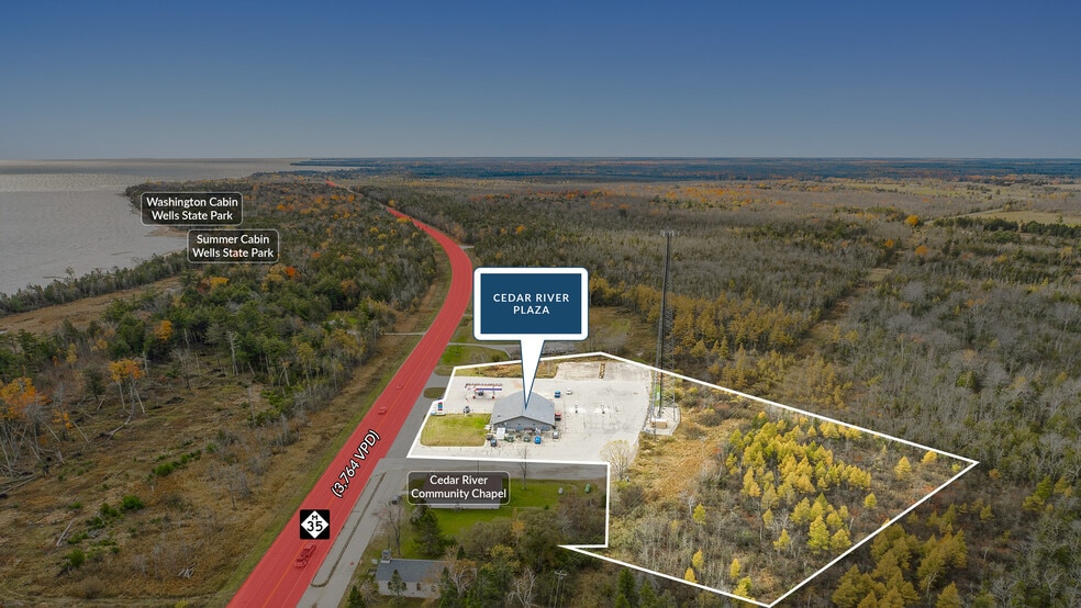 More Photos Of N8151 State Highway M35, Cedar River Service Station For Sale