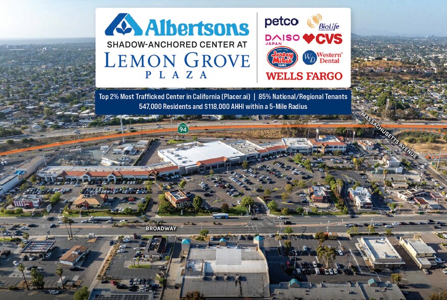 Primary Photo Of 7014-7050 Broadway, Lemon Grove General Retail For Sale