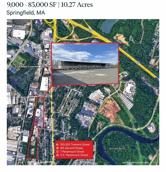 More Photos Of 163-203 Tremont St, 1 Paramount St, Springfield Land For Lease