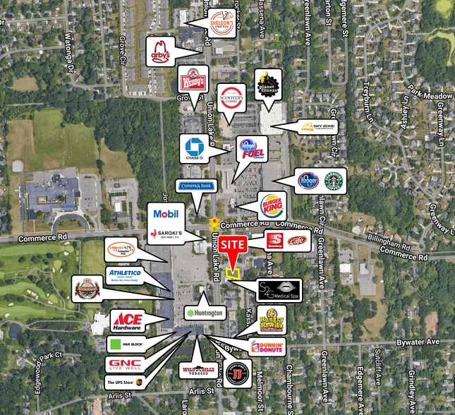 More Photos Of 3053 Union Lake Rd, Commerce Township Freestanding For Lease