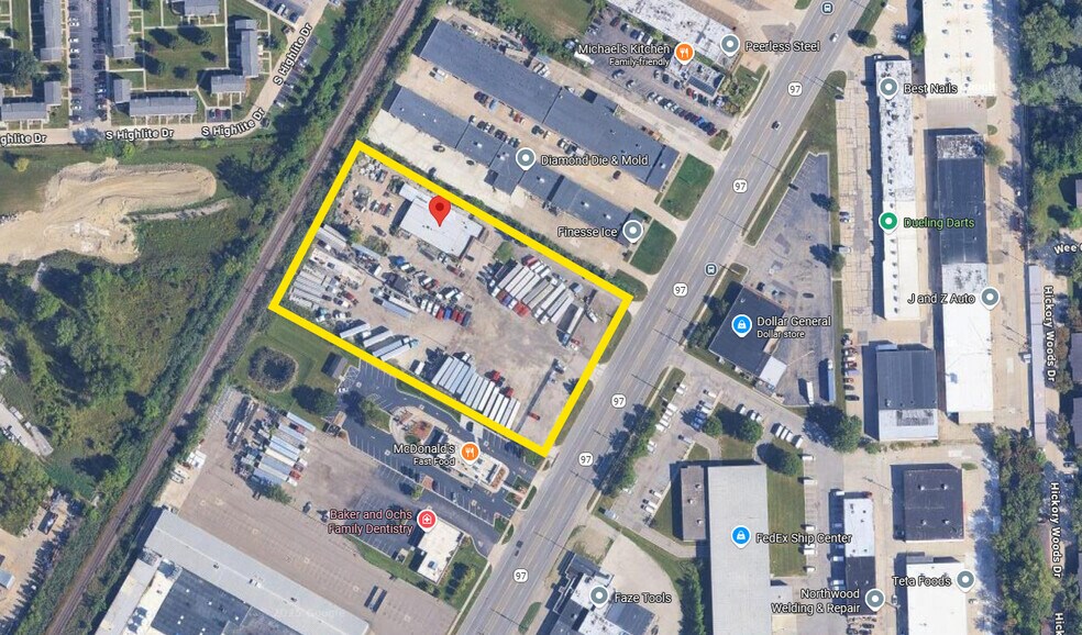 Primary Photo Of 35375 Groesbeck Hwy, Clinton Township Warehouse For Sale