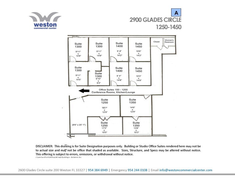 More Photos Of 2900 Glades Cir, Weston Unknown For Lease