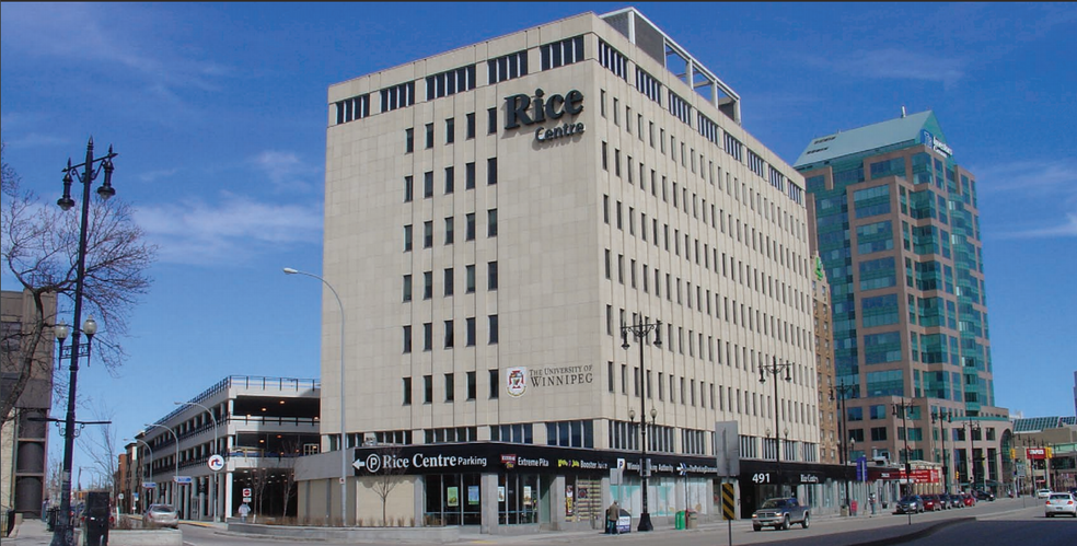 Primary Photo Of 491 Portage Ave, Winnipeg Office For Lease