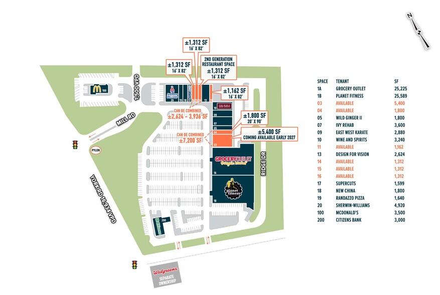 More Photos Of 2395 York Rd, Jamison Storefront For Lease