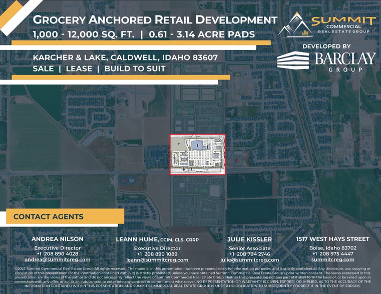 More Photos Of Karcher Rd & Lake Ave, Caldwell General Retail For Lease