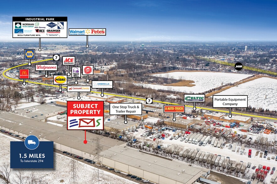 More Photos Of 7855 W 111th St, Palos Hills Warehouse For Sale